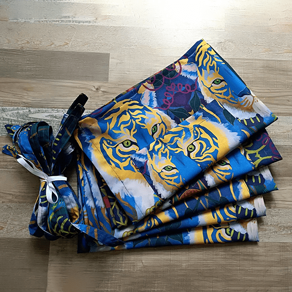 zástěra pro Olomoucký podnik Blue Tiger